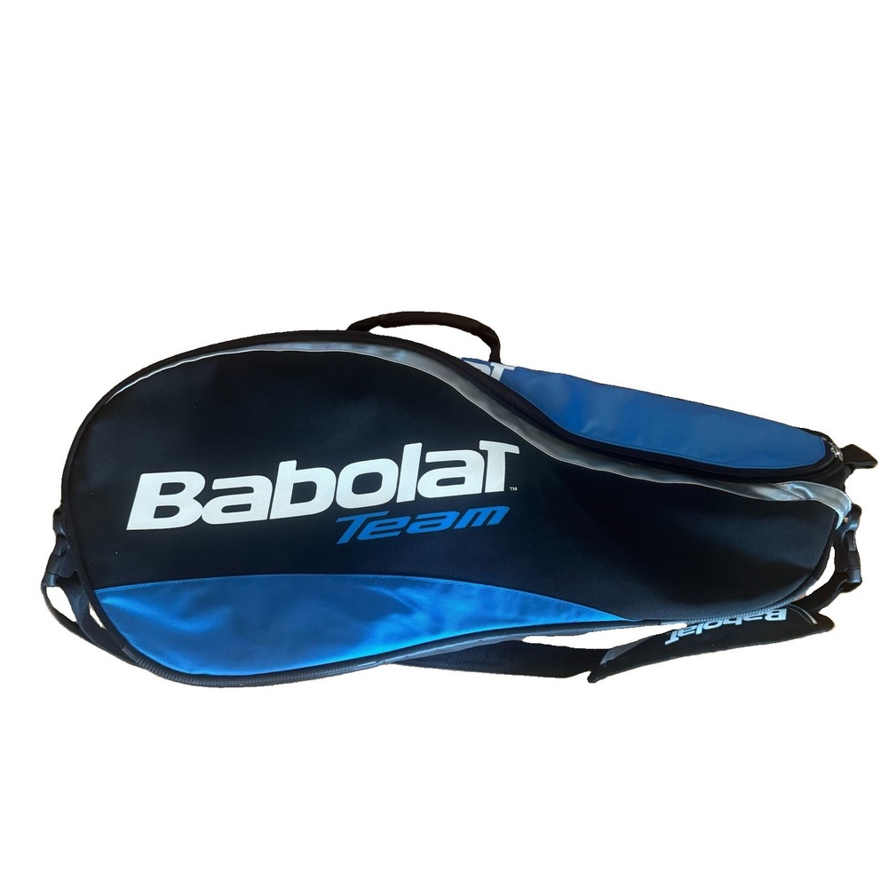 Babolat Team Multi Racket Tennis Bag w/ Shoulder Strap Blue Black